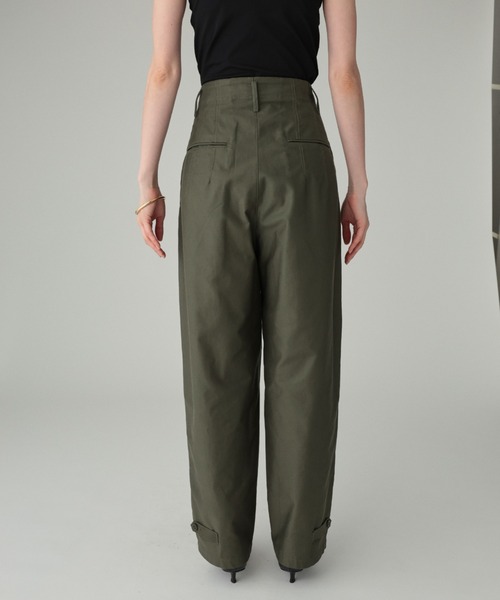 BABYLONE（バビロン）の「裾アジャストカーゴパンツ（カーゴパンツ・レディース・カーキ/チャコール・36inch/38inch）」の17枚目の写真
