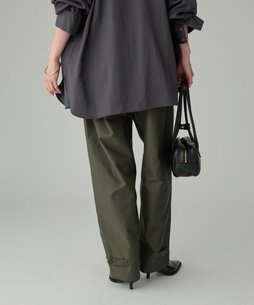 BABYLONE（バビロン）の「裾アジャストカーゴパンツ（カーゴパンツ・レディース・カーキ/チャコール・36inch/38inch）」の14枚目の写真