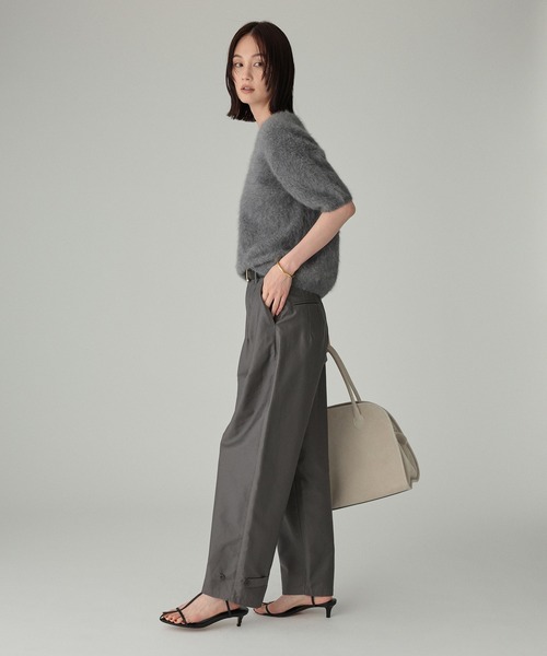 BABYLONE（バビロン）の「裾アジャストカーゴパンツ（カーゴパンツ・レディース・カーキ/チャコール・36inch/38inch）」の8枚目の写真