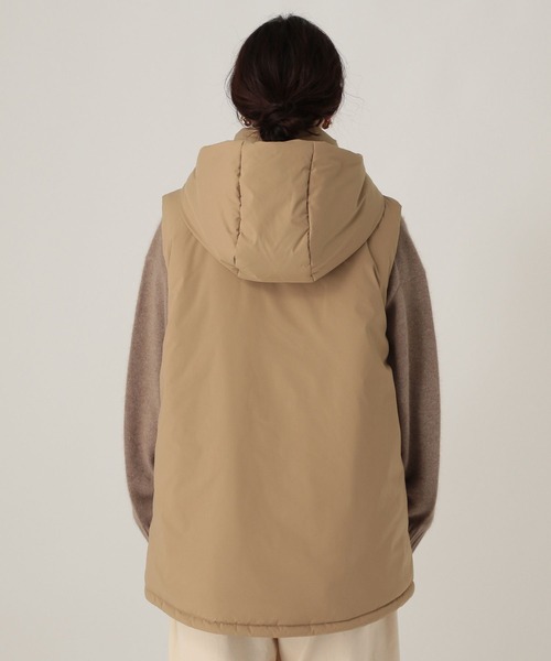 Elura（エルーラ）の「蓄熱綿ベスト/596030（その他アウター・レディース・ブラック/キャメル・FREE）」の13枚目の写真