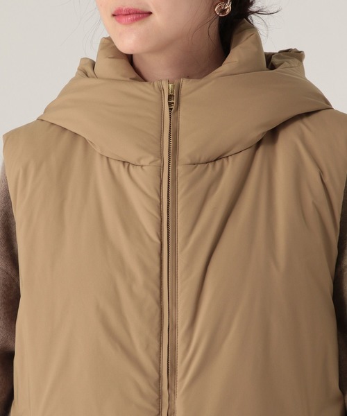 Elura（エルーラ）の「蓄熱綿ベスト/596030（その他アウター・レディース・ブラック/キャメル・FREE）」の14枚目の写真