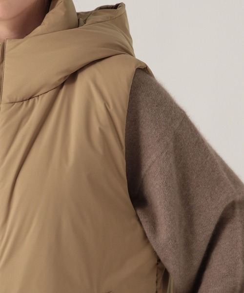 Elura（エルーラ）の「蓄熱綿ベスト/596030（その他アウター・レディース・ブラック/キャメル・FREE）」の15枚目の写真