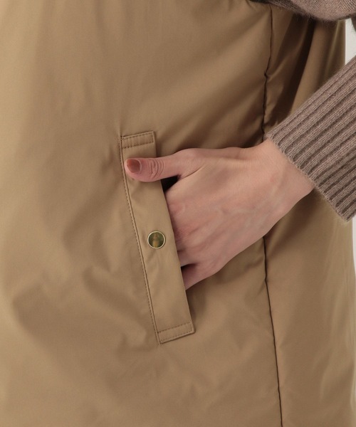 Elura（エルーラ）の「蓄熱綿ベスト/596030（その他アウター・レディース・ブラック/キャメル・FREE）」の17枚目の写真