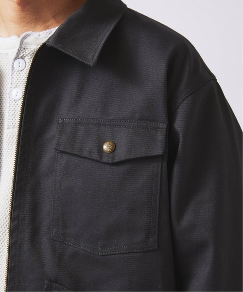 JOURNAL STANDARD relume(ジャーナルスタンダード レリューム)の「UNIVERSAL OVERALL / ユニバーサル オーバーオール 別注 ジップブルゾン(その他アウター・メンズ・ブラックミックス/ブラウン・MEDIUM/LARGE)」の19枚目の写真