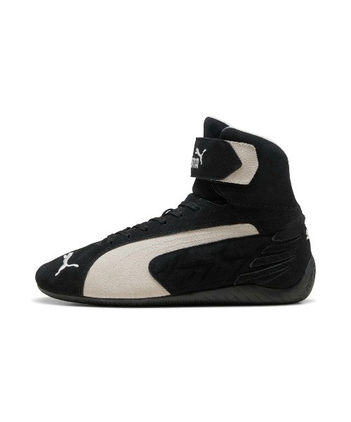 PUMA(プーマ)の「PUMA SPEEDCAT MID(プーマ スピードキャット ミッド)(スニーカー・メンズ・ブラック系/レッド系・29cm/28.5cm/27.5cm/26cm/25.5cm/24.5cm/24cm/23.5cm/23cm/28cm/27cm/26.5cm/25cm)」の3枚目の写真
