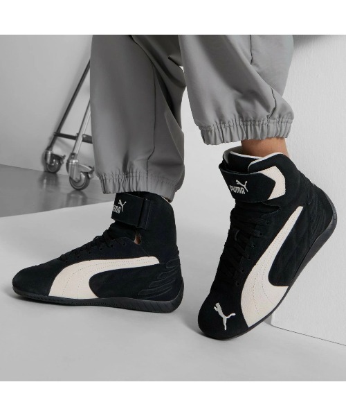 PUMA(プーマ)の「PUMA SPEEDCAT MID(プーマ スピードキャット ミッド)(スニーカー・メンズ・ブラック系/レッド系・29cm/28.5cm/27.5cm/26cm/25.5cm/24.5cm/24cm/23.5cm/23cm/28cm/27cm/26.5cm/25cm)」の8枚目の写真