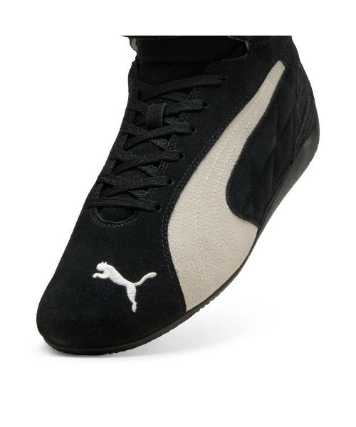 PUMA(プーマ)の「PUMA SPEEDCAT MID(プーマ スピードキャット ミッド)(スニーカー・メンズ・ブラック系/レッド系・29cm/28.5cm/27.5cm/26cm/25.5cm/24.5cm/24cm/23.5cm/23cm/28cm/27cm/26.5cm/25cm)」の6枚目の写真