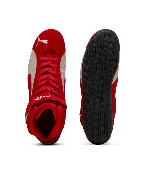 PUMA(プーマ)の「PUMA SPEEDCAT MID(プーマ スピードキャット ミッド)(スニーカー・メンズ・ブラック系/レッド系・29cm/28.5cm/27.5cm/26cm/25.5cm/24.5cm/24cm/23.5cm/23cm/28cm/27cm/26.5cm/25cm)」の12枚目の写真