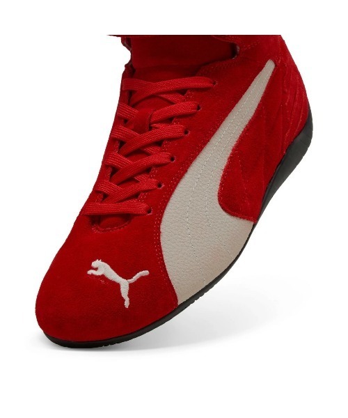 PUMA(プーマ)の「PUMA SPEEDCAT MID(プーマ スピードキャット ミッド)(スニーカー・メンズ・ブラック系/レッド系・29cm/28.5cm/27.5cm/26cm/25.5cm/24.5cm/24cm/23.5cm/23cm/28cm/27cm/26.5cm/25cm)」の13枚目の写真