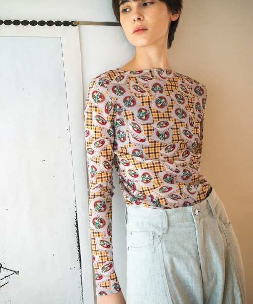 pizza mesh t-shirt