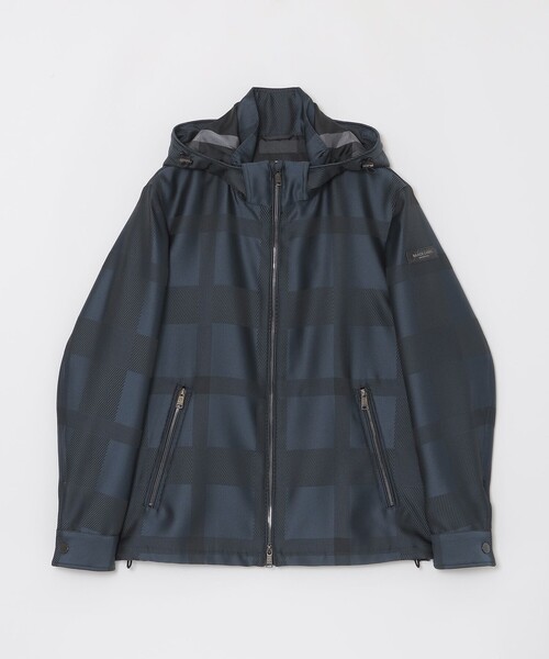 BLACK LABEL CRESTBRIDGE（ブラックレーベル・クレストブリッジ）の「シャドーチェックカルゼパーカー（パーカー・メンズ・グレー系その他/ブラック/ブルー・M/L/XL）」の15枚目の写真