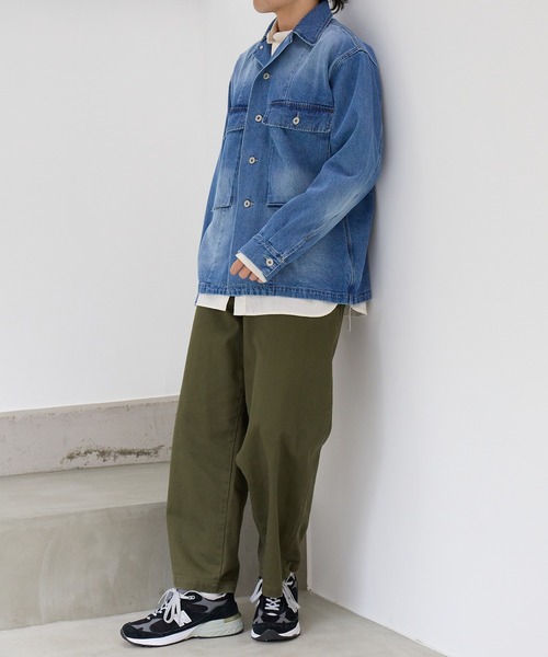 ARMY TWILL(アーミーツイル)の「【ARMY TWILL】ミリタリーディテール デニムジャケット AM-2614001(デニムジャケット・メンズ・オフホワイト/チャコールグレー/ブルー・M/L)」の11枚目の写真
