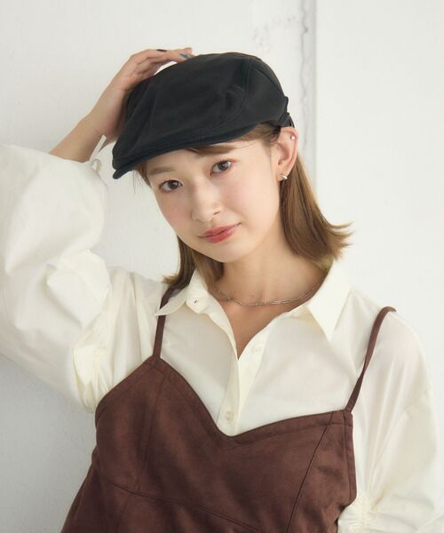 casita(RETRO GIRL)（カシータ）の「ハンチング（ハット・レディース・ブラウン/レオパード/ブラック・ONE SIZE）」の14枚目の写真