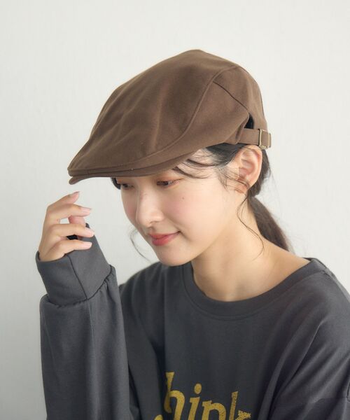 casita(RETRO GIRL)（カシータ）の「ハンチング（ハット・レディース・ブラウン/レオパード/ブラック・ONE SIZE）」の18枚目の写真