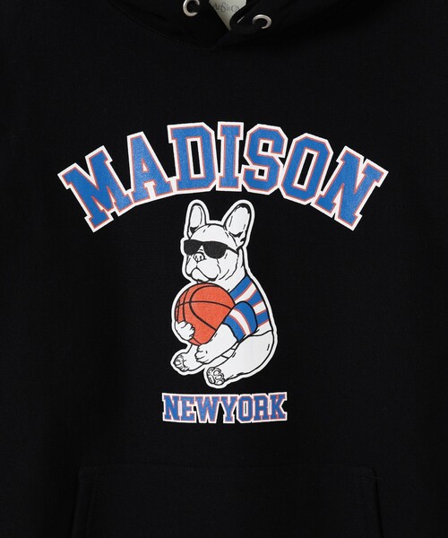 fLAnsisCA（フランシスカ）の「fLAnsisCA / Print Sweat Hoodie 25AW（スウェット・メンズ・グレー/ブラック・S/M/L/XL）」の6枚目の写真