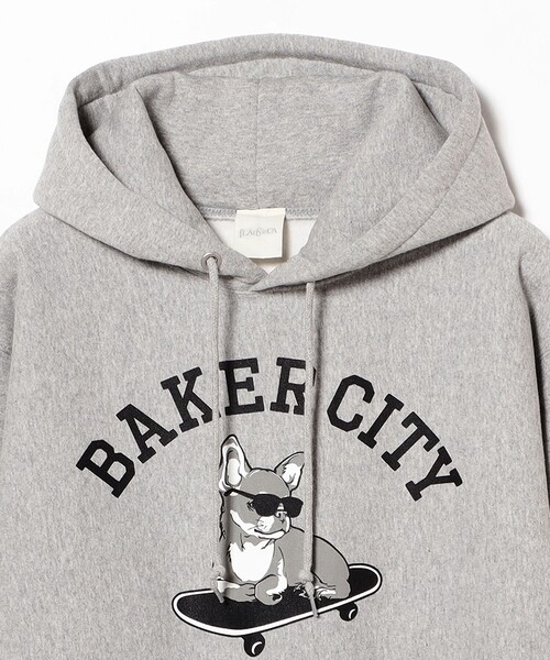 fLAnsisCA（フランシスカ）の「fLAnsisCA / Print Sweat Hoodie 25AW（スウェット・メンズ・グレー/ブラック・S/M/L/XL）」の8枚目の写真