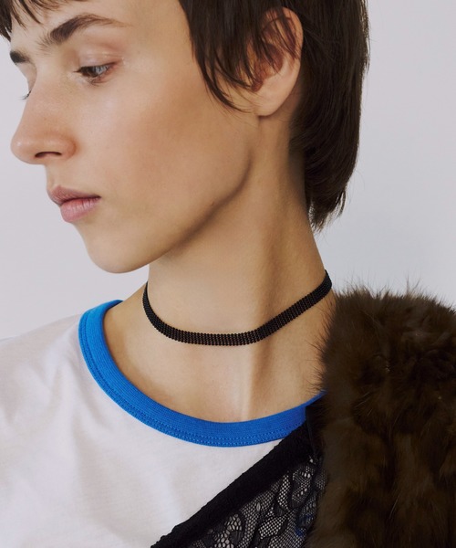  Order クラウンチョーカー ゴールドチョーカー つや消し マット 不規則チョーカー