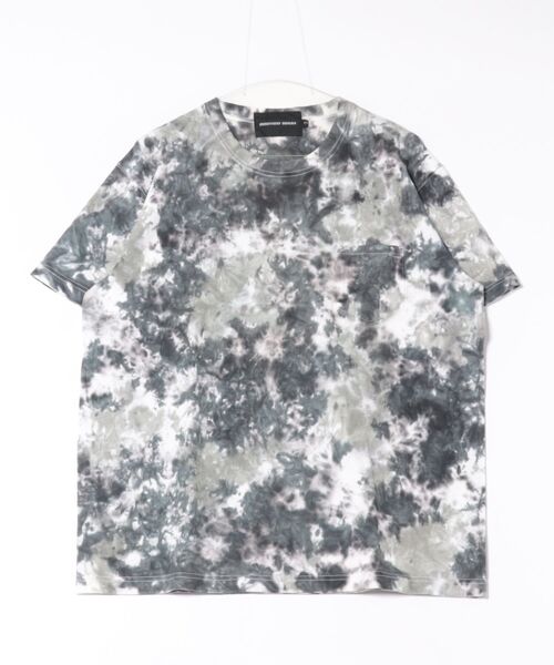 ARCHIVER(アーカイバ)の「【Ca】【it】【HIROYUKI OBARA】総柄T(Tシャツ/カットソー・メンズ・チャコールグレー/カーキ・LARGE)」の1枚目の写真