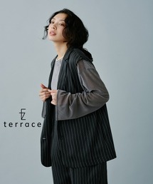 ストライプベスト
