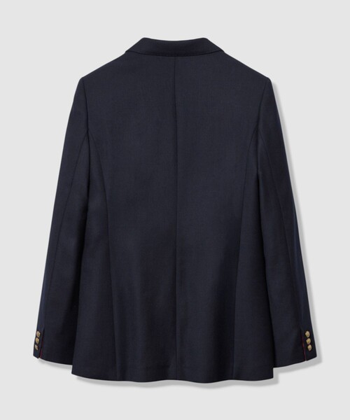 ANAYI（アナイ）の「【セットアップ対応商品】ウールオックスダブルジャケット（テーラードジャケット・レディース・トップグレー/ネイビー・38/36）」の13枚目の写真