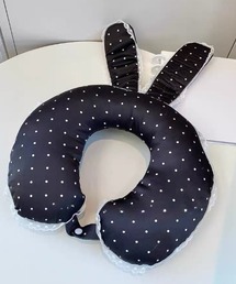 Made in I | Rabbit design dot neck pillow(クッション/クッションカバー)