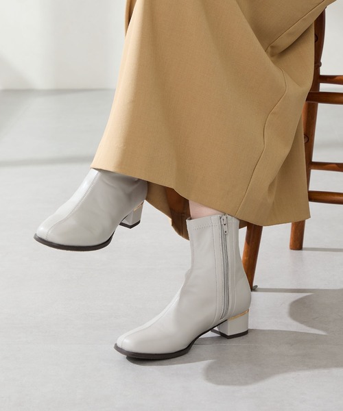 WA ORiental TRaffic（ダブルエーオリエンタルトラフィック）の「ヒール パーツ ストレッチブーツ /52402 柔らかい（ブーツ・レディース・ブラウン/ブラック/グレー・S/M/L/LL/SS/3L）」の13枚目の写真