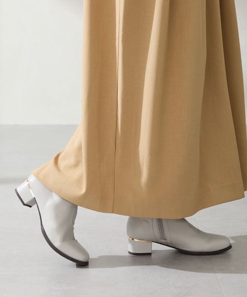 WA ORiental TRaffic（ダブルエーオリエンタルトラフィック）の「ヒール パーツ ストレッチブーツ /52402 柔らかい（ブーツ・レディース・ブラウン/ブラック/グレー・S/M/L/LL/SS/3L）」の14枚目の写真