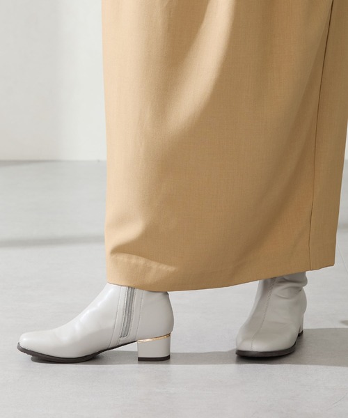 WA ORiental TRaffic（ダブルエーオリエンタルトラフィック）の「ヒール パーツ ストレッチブーツ /52402 柔らかい（ブーツ・レディース・ブラウン/ブラック/グレー・S/M/L/LL/SS/3L）」の15枚目の写真