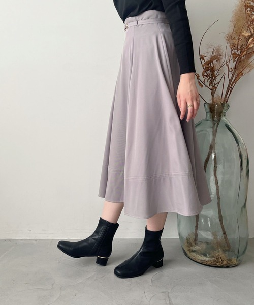 WA ORiental TRaffic（ダブルエーオリエンタルトラフィック）の「ヒール パーツ ストレッチブーツ /52402 柔らかい（ブーツ・レディース・ブラウン/ブラック/グレー・S/M/L/LL/SS/3L）」の8枚目の写真