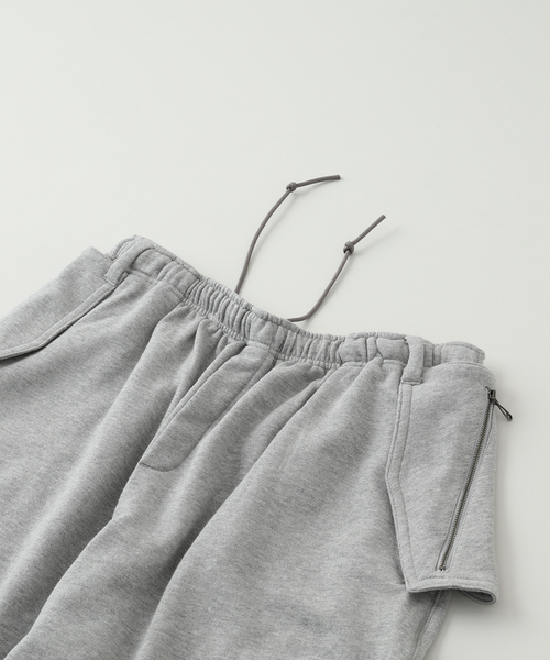 PULP/417EDIFICE(パルプフォーワンセブンエディフィス)の「Laid.B / レイドビー FROST MORNING PANTS(スウェットパンツ・メンズ・ブラウン/ブラック/グレー・1/2)」の16枚目の写真