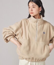 SHIPS | SHIPS NINE CASE:〈手洗い可能〉フリース ハーフ ジップ プルオーバー(Tシャツ/カットソー)
