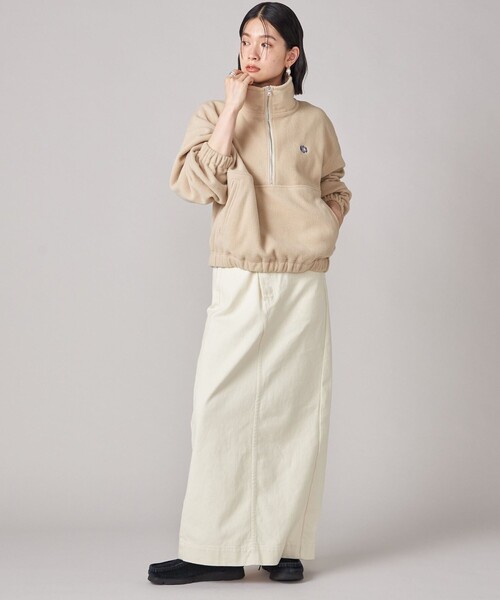 セール】SHIPS NINE CASE:〈手洗い可能〉フリース ハーフ ジップ プル