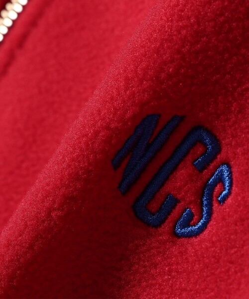 SHIPS NINE CASE:〈手洗い可能〉フリース ハーフ ジップ プルオーバー