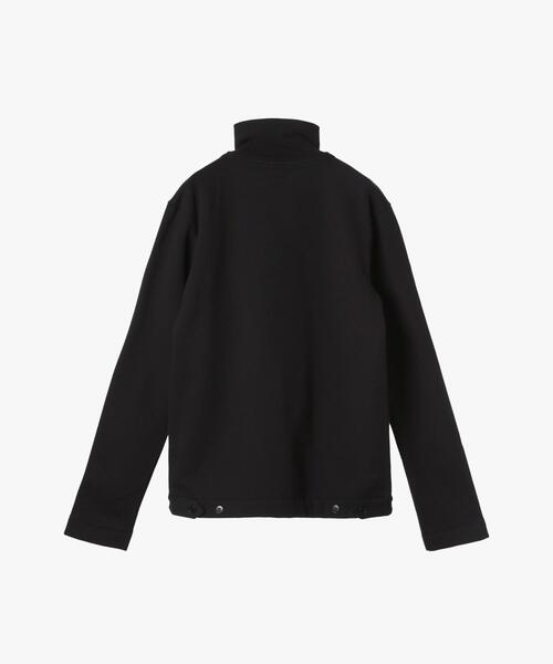 agnes b.(アニエスベー)の「メンズ ジップアップ カーディガン ”Routier”(ブルゾン・メンズ・ブラック・1/2/3)」の2枚目の写真