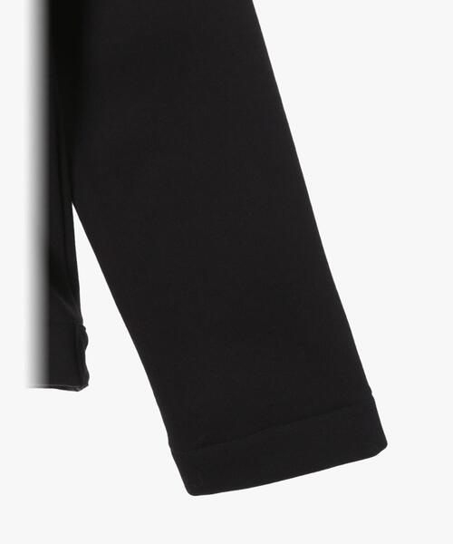 agnes b.(アニエスベー)の「メンズ ジップアップ カーディガン ”Routier”(ブルゾン・メンズ・ブラック・1/2/3)」の4枚目の写真