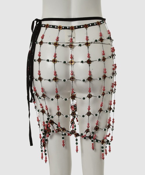 DRIES VAN NOTEN(ドリスヴァンノッテン)の「GABRINAS EMB 2315 W.W.SKIRT(スカート・レディース・ピンク・ONE SIZE)」の2枚目の写真