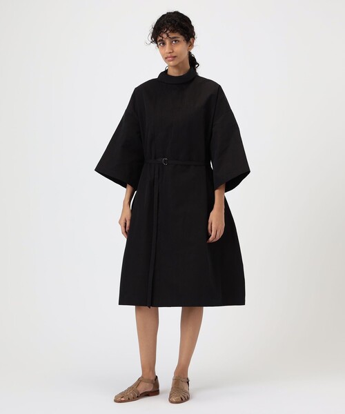 HAVERSACK（ハバーザック）の「HAVERSACK Chambray ワンピース（ワンピース・レディース・ダークブラウン・1）」の2枚目の写真