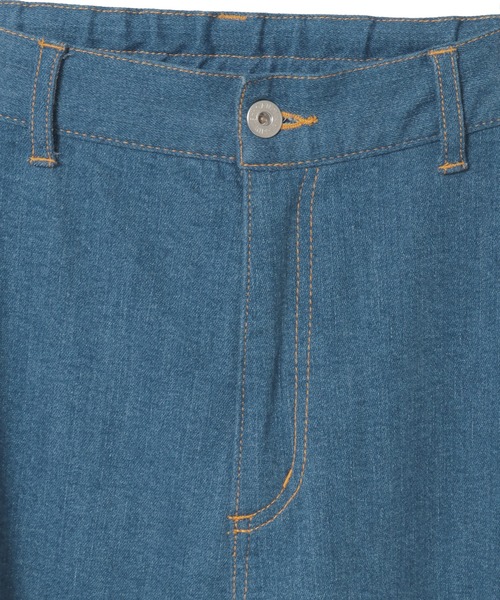 Candy Stripper（キャンディストリッパー）の「LACY ROSE DENIM パンツ（デニムパンツ・レディース・ブラック/ライトインディゴブルー/オフホワイト・FREE）」の21枚目の写真