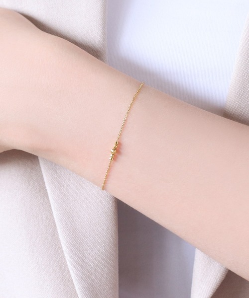 ESTELLE（エステール）の「シルバー ブレスレット ESTELLE/エステール（ブレスレット・レディース・イエロー・17cm）」の5枚目の写真