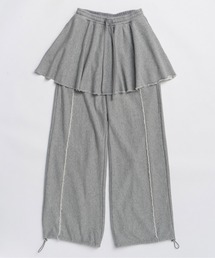 MAISON SPECIAL(メゾンスペシャル)の【2025WINTER PRE-ORDER】Flared Skirt Layered Sweatpants / フレアスカートレイヤースウェットパンツ(スウェットパンツ)
