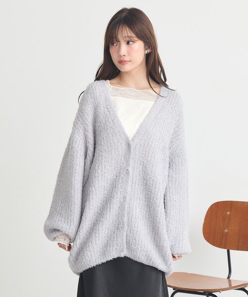 earth music&ecology（アースミュージックアンドエコロジー）の「【吸湿発熱/前後2WAY】あったかフェミニンインナー（2wayネック）（Tシャツ/カットソー・レディース・ライトグレー/ブラック/オフホワイト/ホワイト系その他2・S/M）」の19枚目の写真