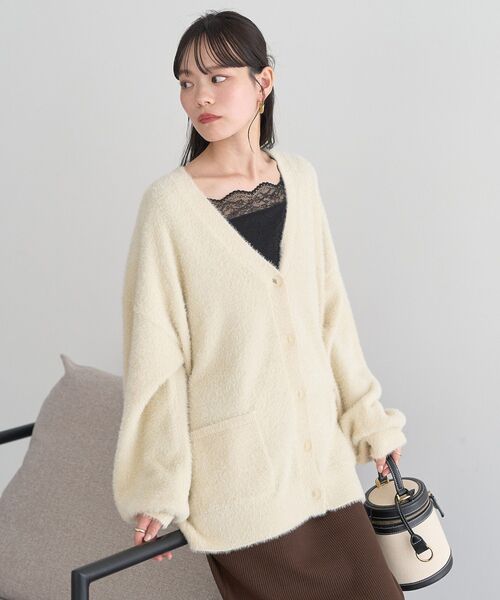 earth music&ecology（アースミュージックアンドエコロジー）の「【吸湿発熱/前後2WAY】あったかフェミニンインナー（2wayネック）（Tシャツ/カットソー・レディース・ライトグレー/ブラック/オフホワイト/ホワイト系その他2・S/M）」の5枚目の写真