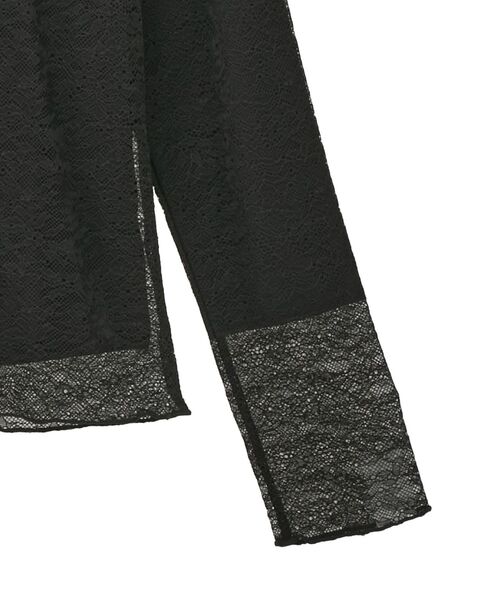 earth music&ecology（アースミュージックアンドエコロジー）の「【吸湿発熱/前後2WAY】あったかフェミニンインナー（2wayネック）（Tシャツ/カットソー・レディース・ライトグレー/ブラック/オフホワイト/ホワイト系その他2・S/M）」の15枚目の写真