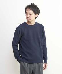MEN'S MELROSE | ラムウールライクプレーティングクルーネックニット(ニット/セーター)