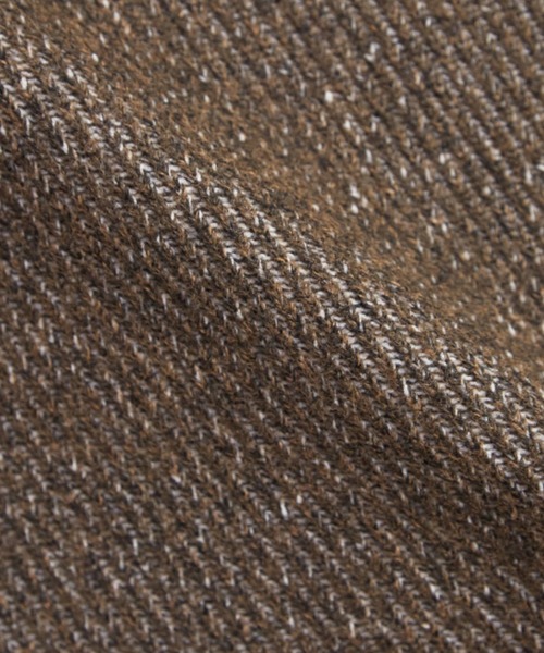 MEN'S MELROSE(メンズメルローズ)の「ラムウールライクプレーティングクルーネックニット(ニット/セーター・メンズ・グレー/アイボリー/レッド/ネイビー/ブラウン・2/3/4)」の13枚目の写真