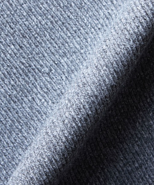 MEN'S MELROSE(メンズメルローズ)の「ラムウールライクプレーティングクルーネックニット(ニット/セーター・メンズ・グレー/アイボリー/レッド/ネイビー/ブラウン・2/3/4)」の15枚目の写真