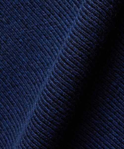 MEN'S MELROSE(メンズメルローズ)の「ラムウールライクプレーティングクルーネックニット(ニット/セーター・メンズ・グレー/アイボリー/レッド/ネイビー/ブラウン・2/3/4)」の18枚目の写真