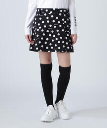 美品　PEARLY GATES スカートパーリーゲイツ　サイズ0 ネイビー PEARLY GATES パーリーゲイツ スカート 総柄 ネイビー系 サイズ