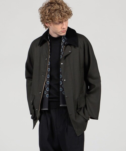 別注】Barbour CL BEAUFORT ウールブルゾン DORMEIUL（ブルゾン