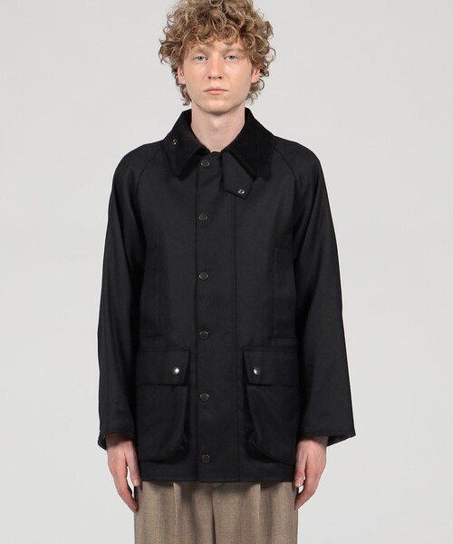 TOMORROWLAND (トゥモローランド)の「【別注】Barbour CL BEAUFORT ウールブルゾン DORMEIUL(ブルゾン・メンズ・カーキ/ブラック・40/38/36)」の19枚目の写真